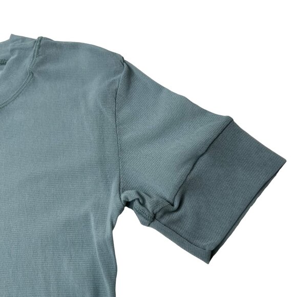 SKIMS Summer Mesh T-Shirt Bodysuit Sky Womens Small - Picture 6 of 13